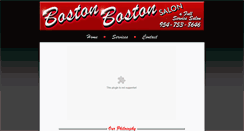 Desktop Screenshot of bostonbostonsalon.com